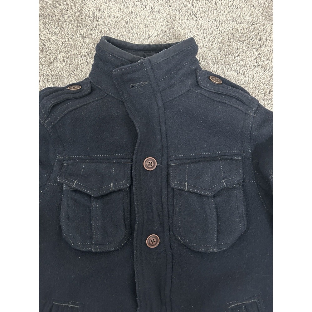 Abercrombie Kids Warm Parka Coat Jacket Navy Size XL - Picture 3 of 13